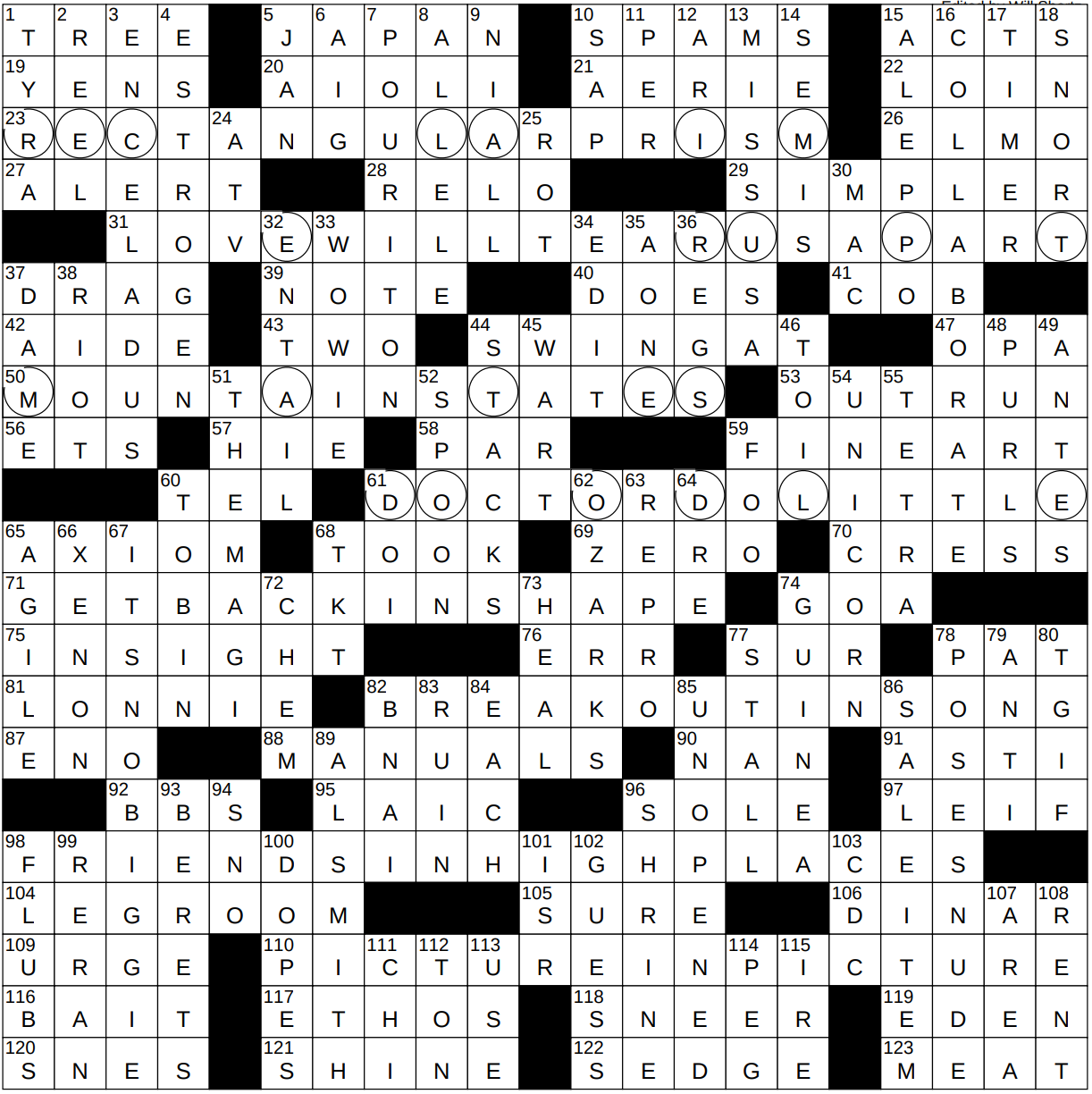 0101 23 NY Times Crossword 1 Jan 23 Sunday NYXCrossword 0101 23 NY Times Crossword 1 Jan 23 Sunday NYXCrossword