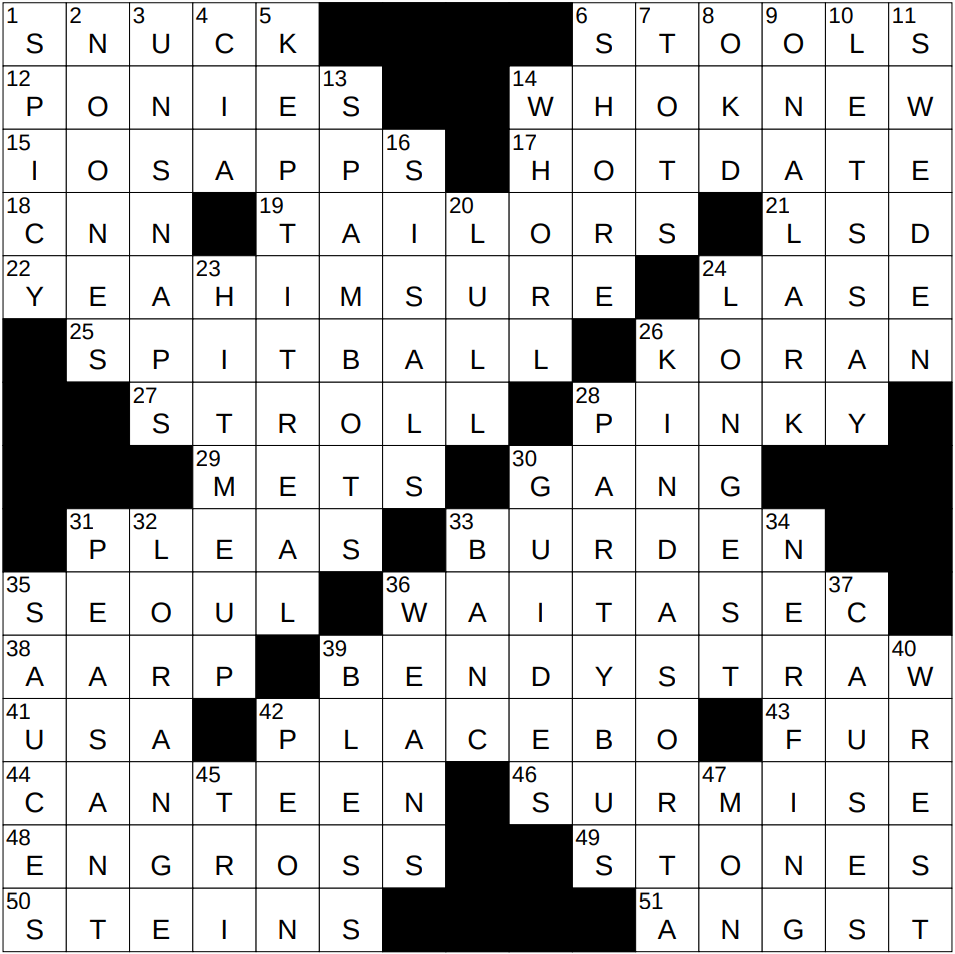 salacious nyt crossword
