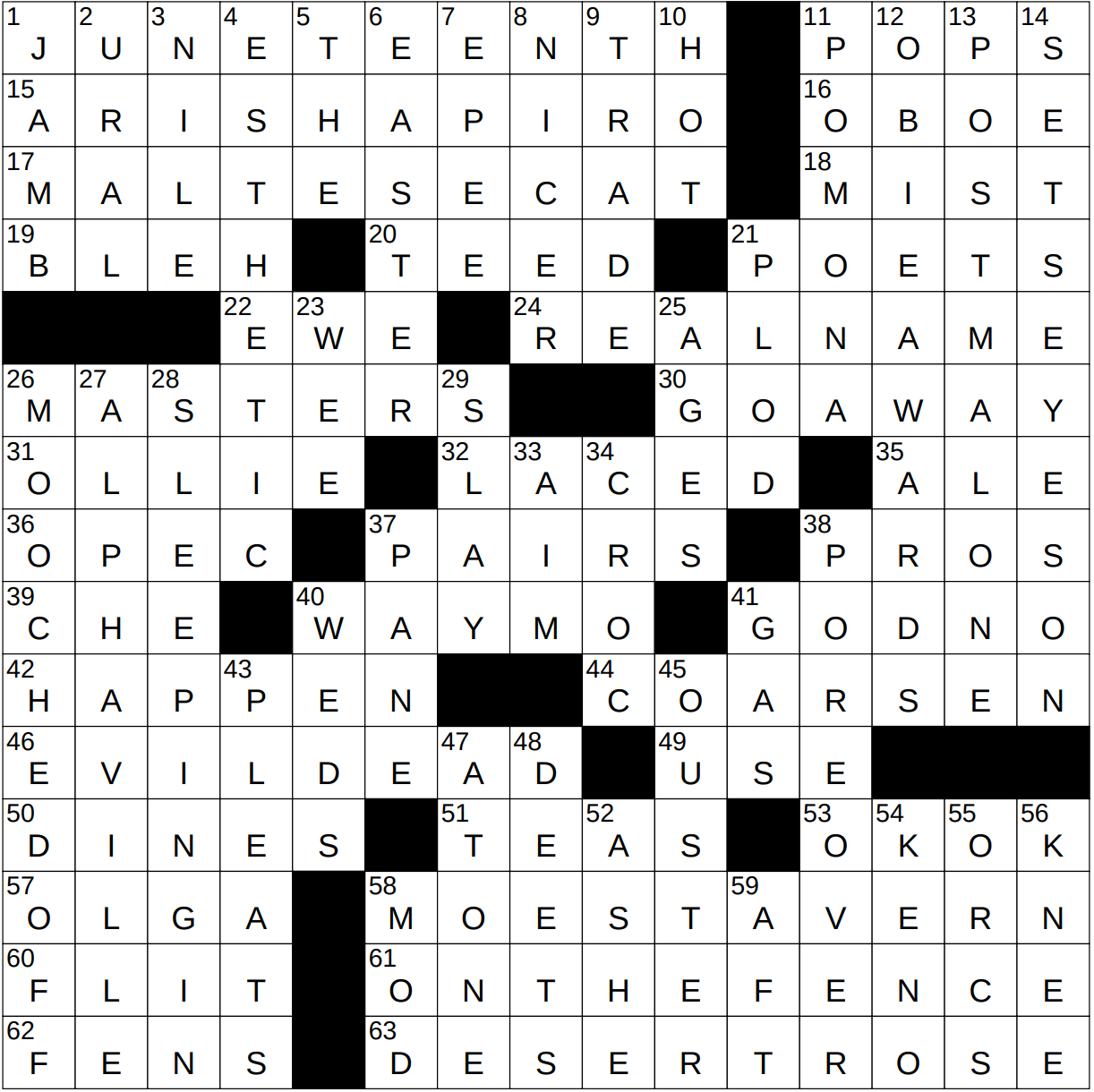 0128 23 NY Times Crossword 28 Jan 23 Saturday NYXCrossword