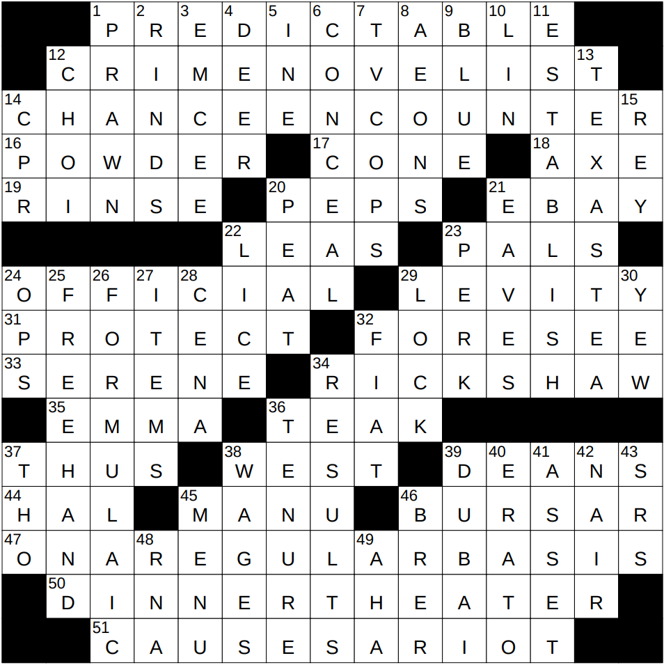 0207 25 NY Times Crossword 7 Feb 25 Friday NYXCrossword