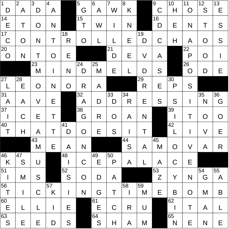 criticized nyt crossword