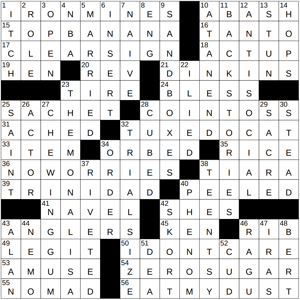 0329 25 NY Times Crossword 29 Mar 25 Saturday NYXCrossword