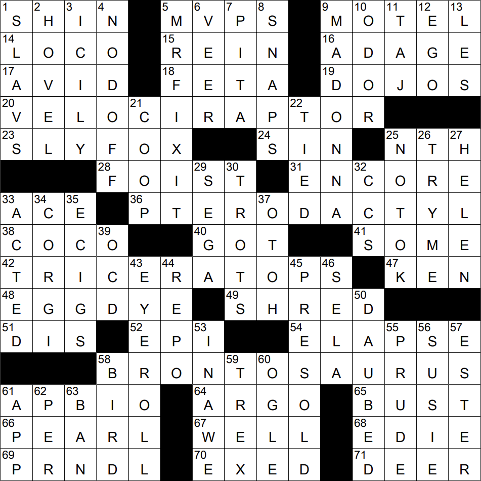 0404 22 NY Times Crossword 4 Apr 22 Monday NYXCrossword 0404 22 NY Times Crossword 4 Apr 22 Monday NYXCrossword