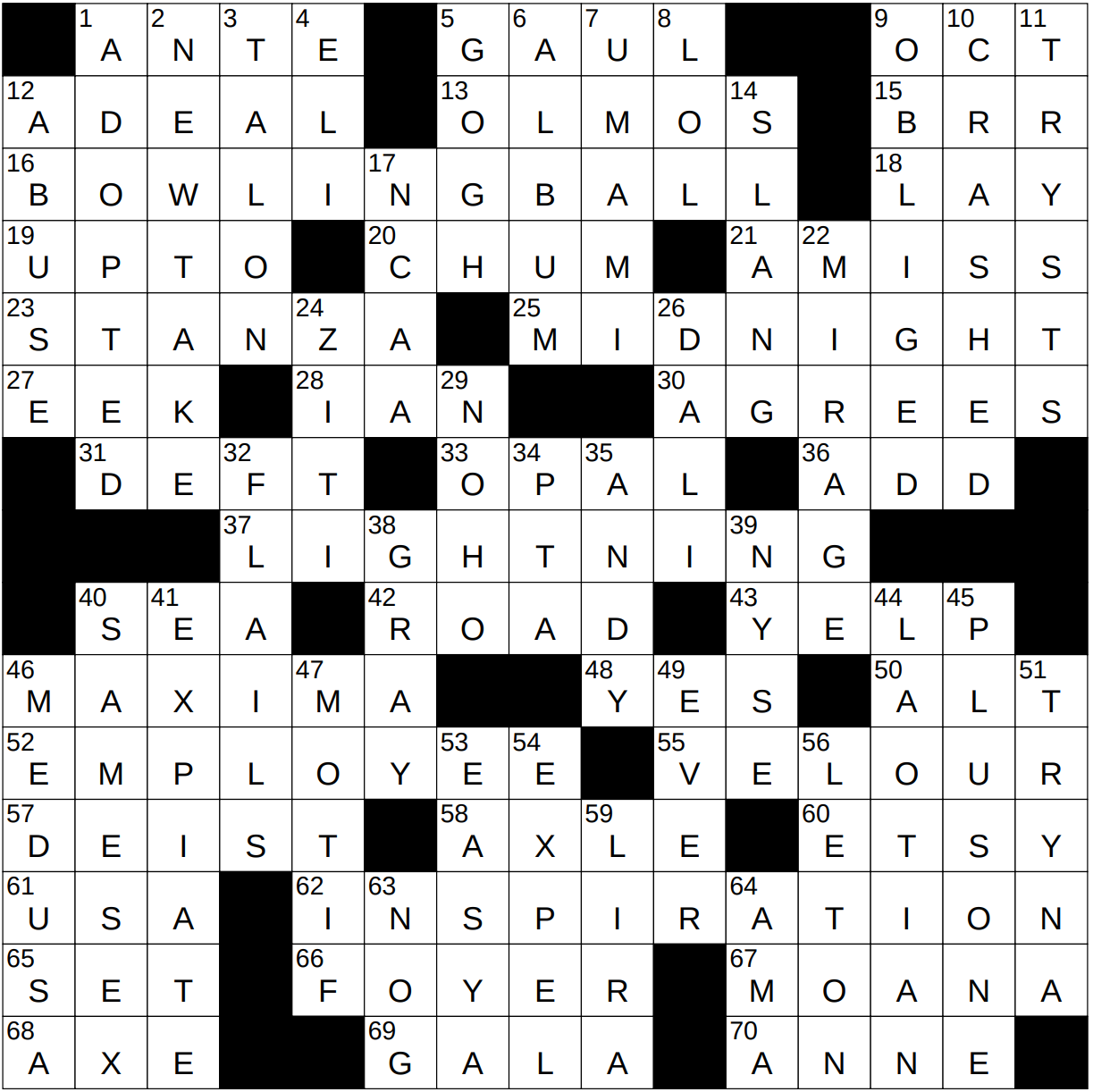 0419 22 NY Times Crossword 19 Apr 22 Tuesday NYXCrossword 0419 22 NY Times Crossword 19 Apr 22 Tuesday NYXCrossword