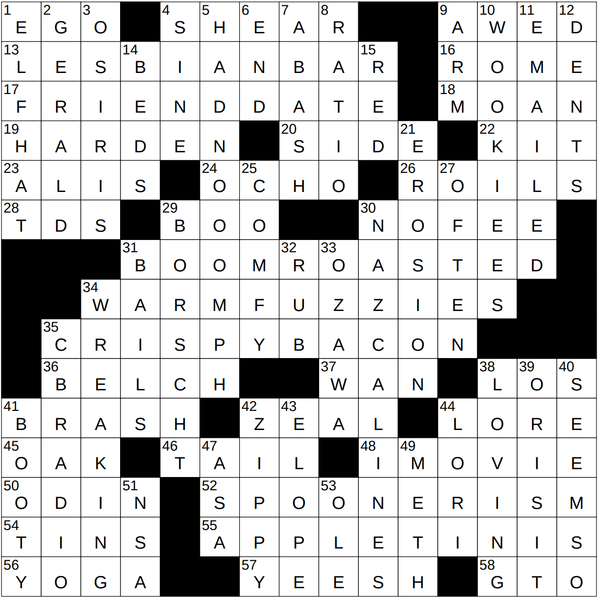 0420 24 NY Times Crossword 20 Apr 24 Saturday NYXCrossword