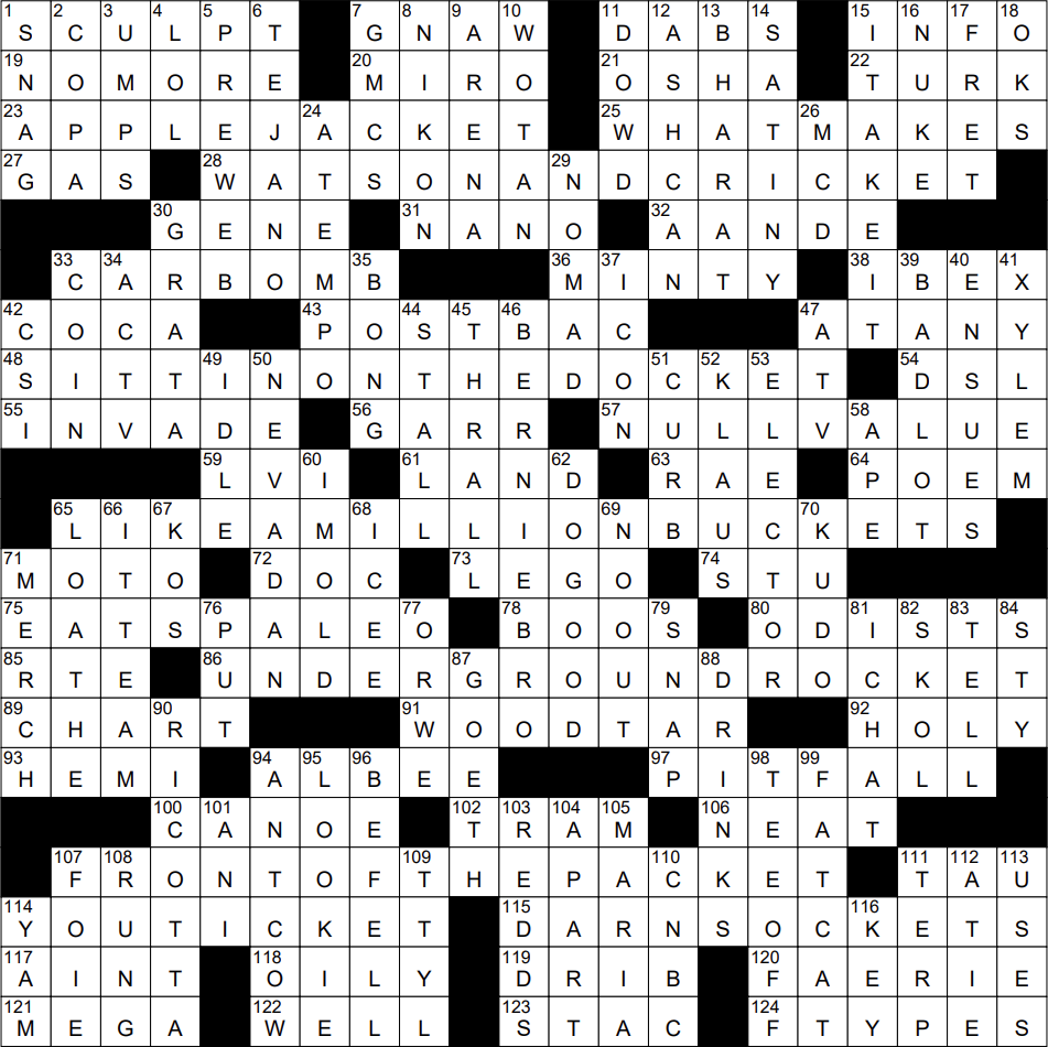 lego competitor crossword