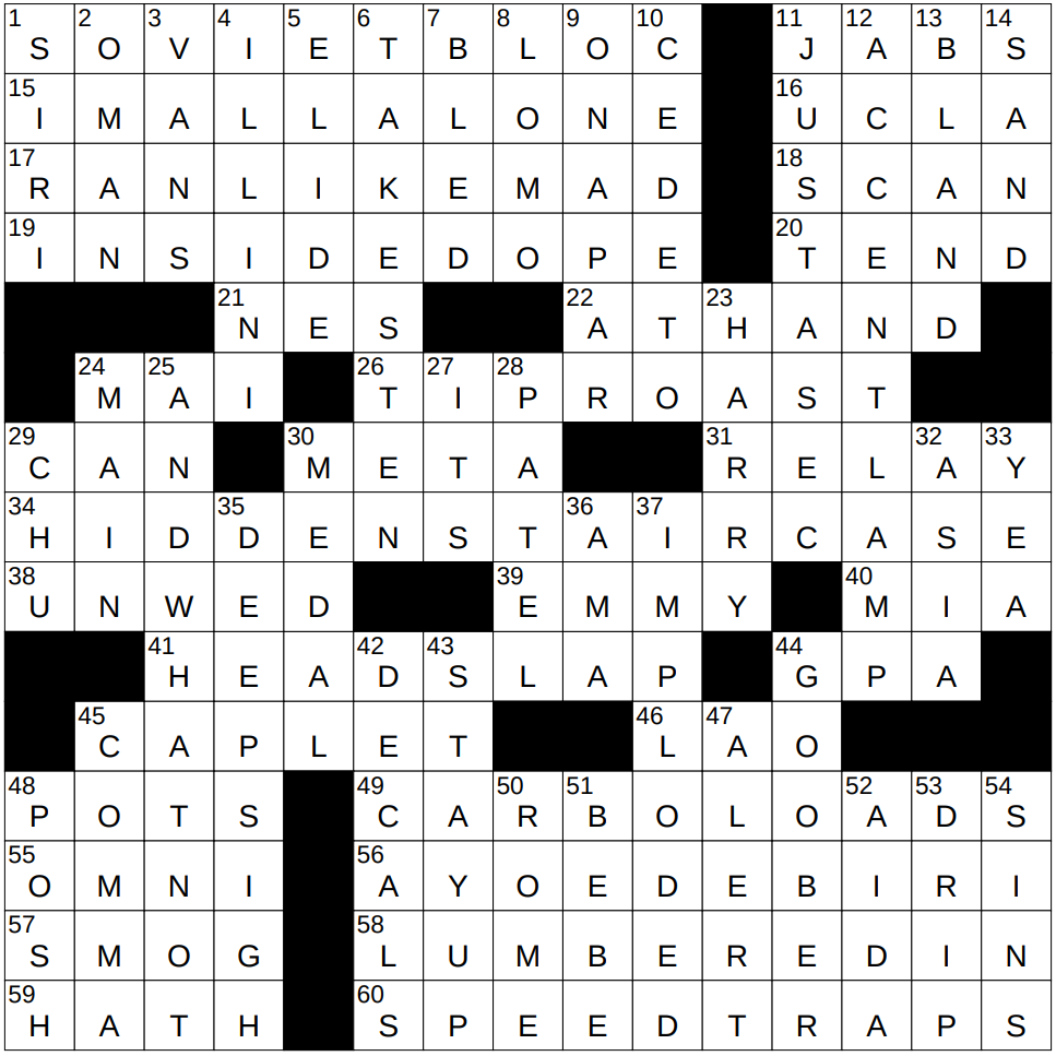 0425 25 NY Times Crossword 25 Apr 25 Friday NYXCrossword