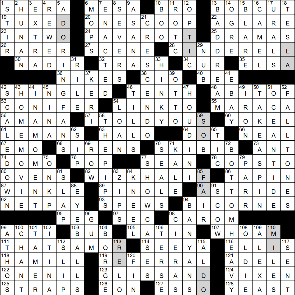 0428 24 NY Times Crossword 28 Apr 24 Sunday NYXCrossword