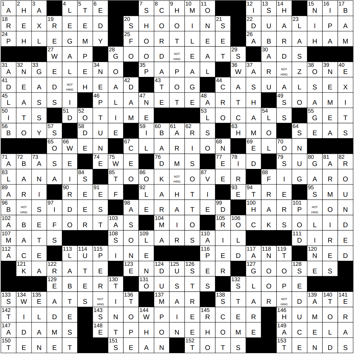 0501 22 NY Times Crossword 1 May 22 Sunday NYXCrossword 0501 22 NY Times Crossword 1 May 22 Sunday NYXCrossword