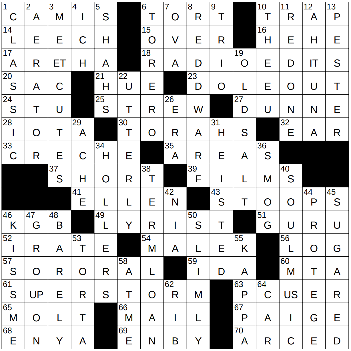 0609 22 NY Times Crossword 9 Jun 22 Thursday NYXCrossword
