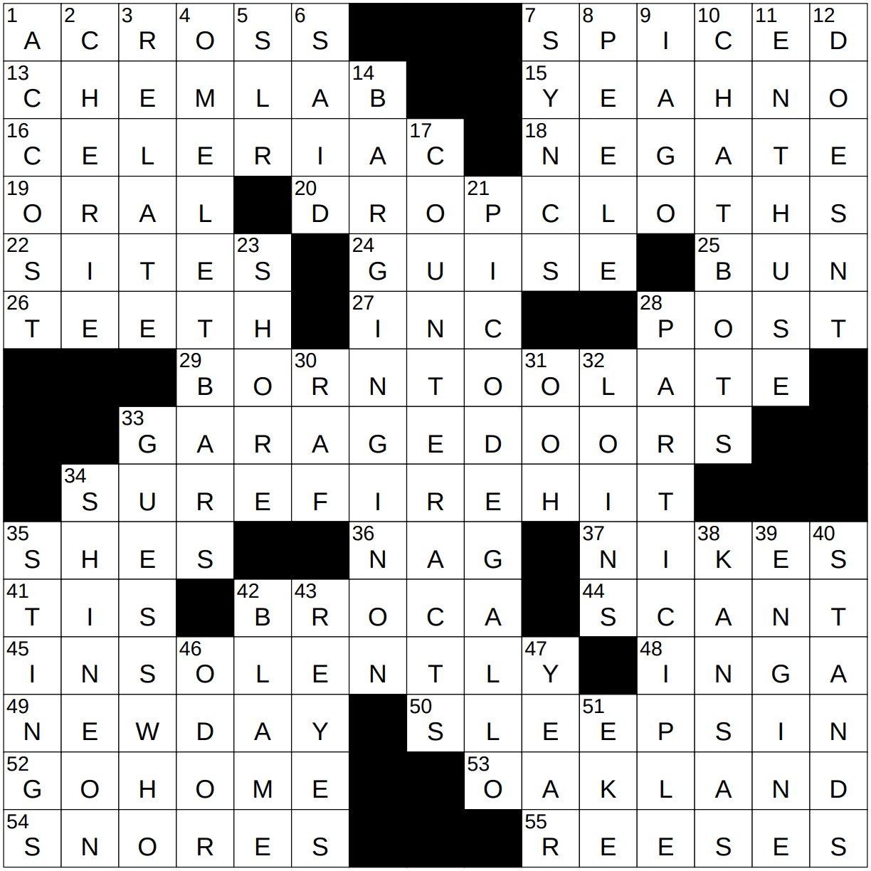 0610 22 NY Times Crossword 10 Jun 22 Friday NYXCrossword