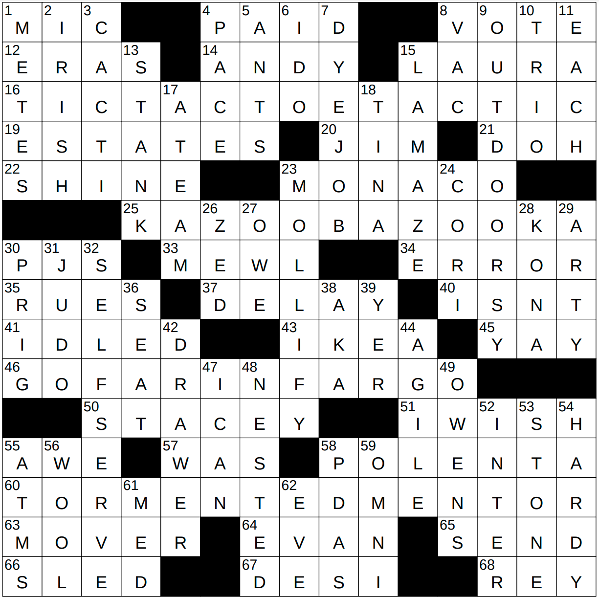 0802 23 NY Times Crossword 2 Aug 23 Wednesday NYXCrossword 0802 23 NY Times Crossword 2 Aug 23 Wednesday NYXCrossword