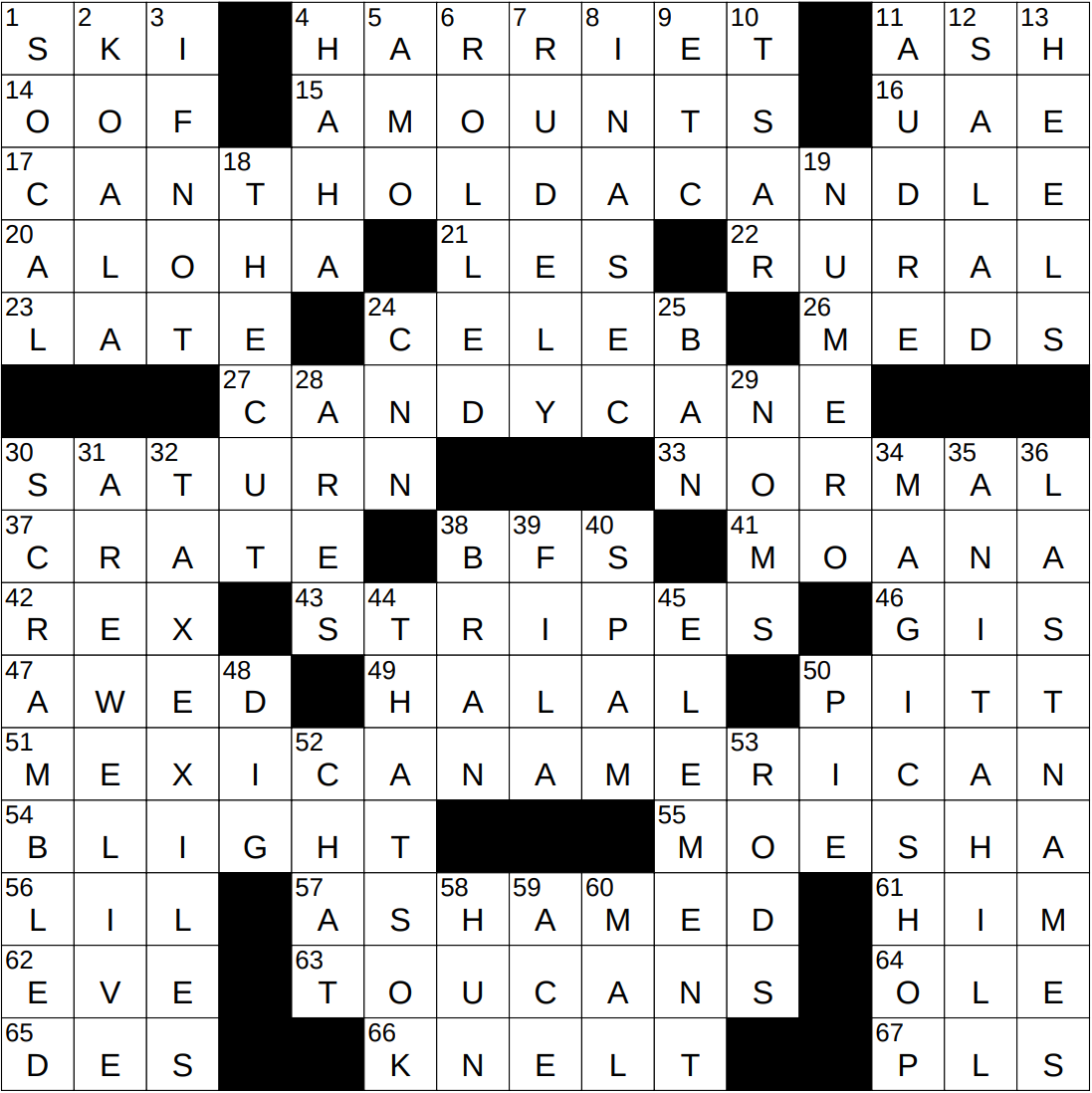 forming a union nyt crossword