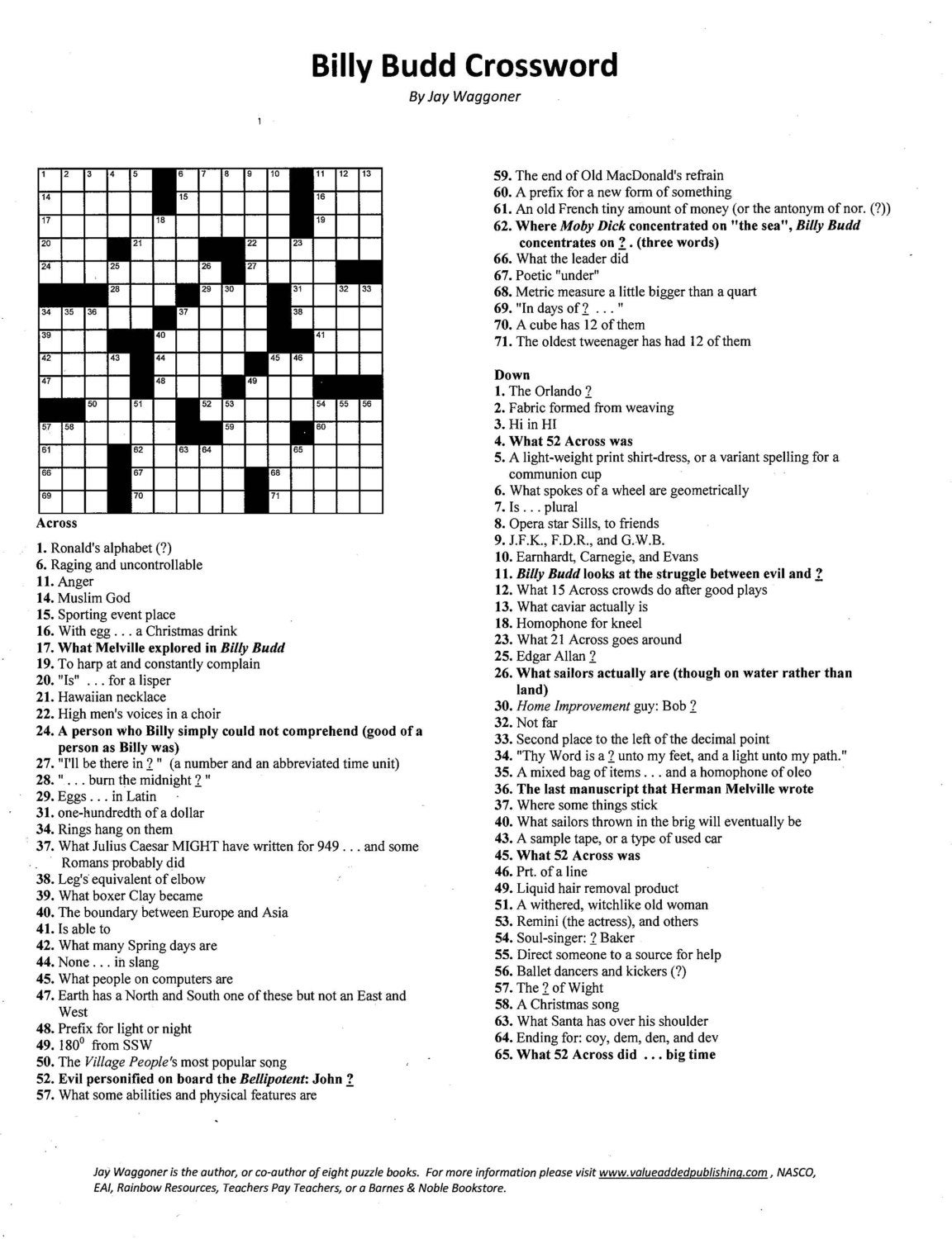 11 Herman Melville Puzzles crosswords vocabulary Puzzles character Searches math Essay classroom Fun Activities melville Fan Gift Etsy