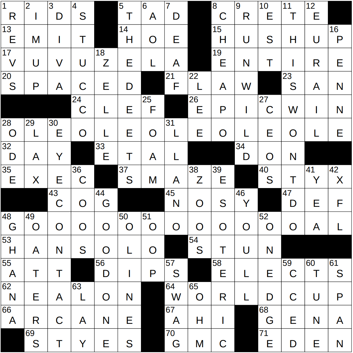 1121 22 NY Times Crossword 21 Nov 22 Monday NYXCrossword