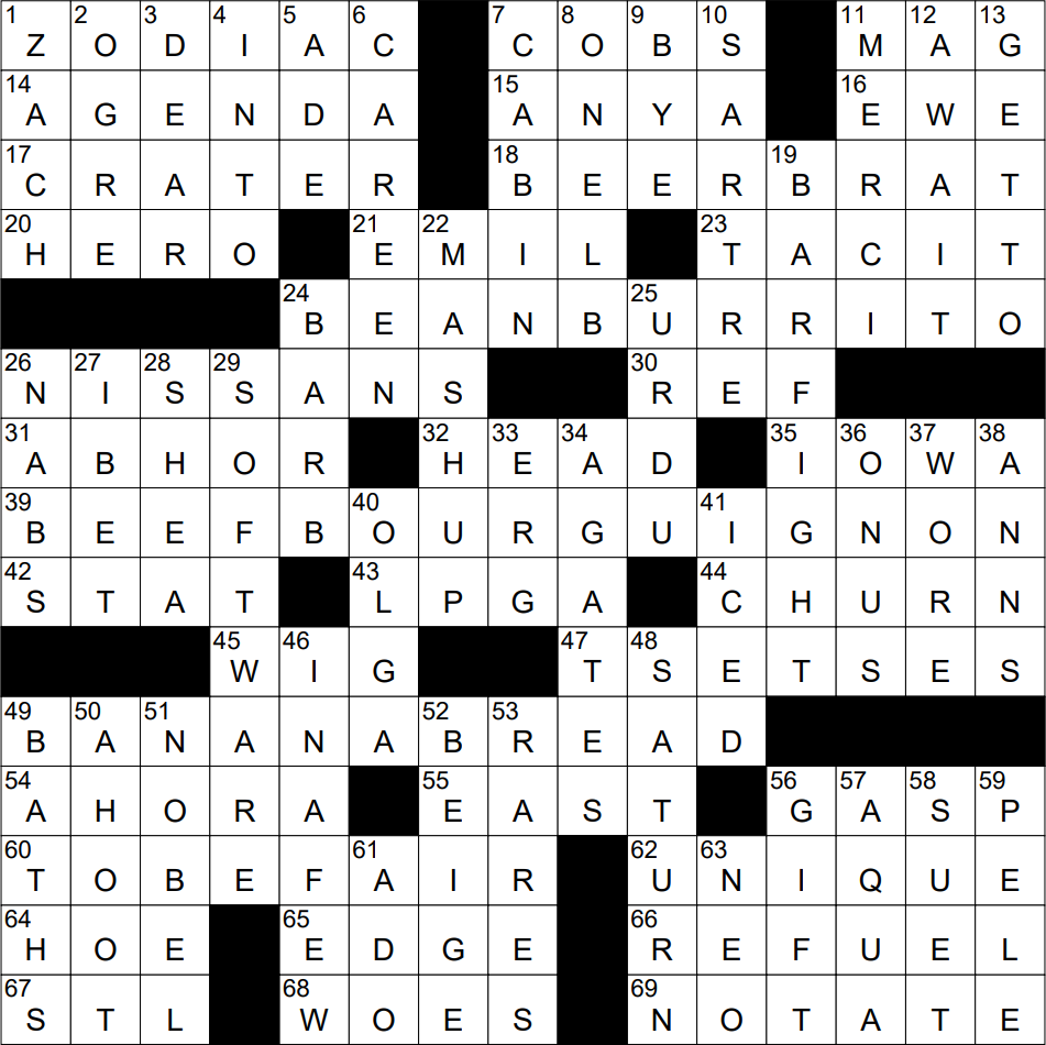 1127 23 NY Times Crossword 27 Nov 23 Monday NYXCrossword