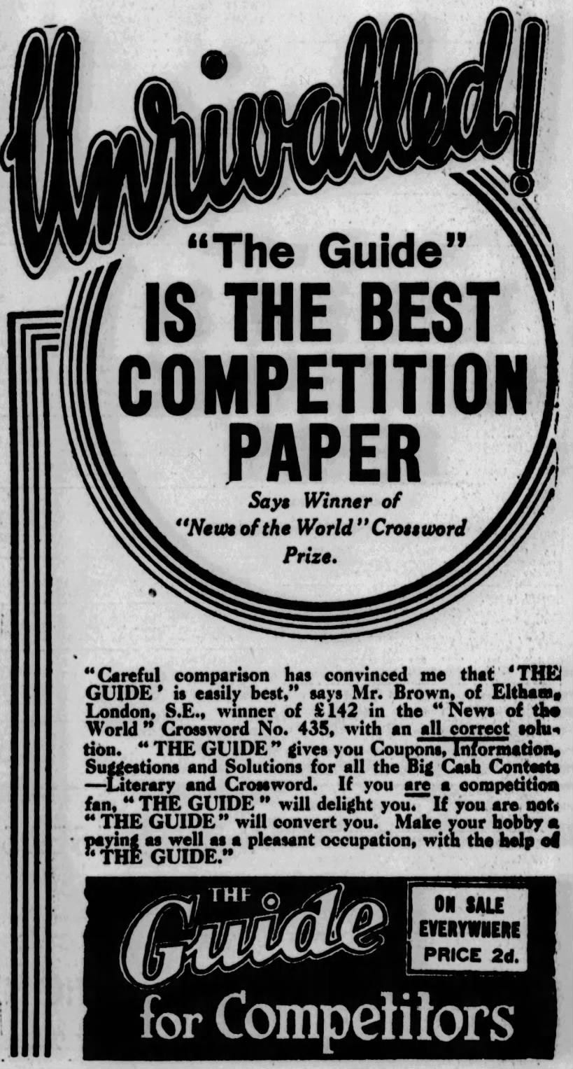 1935 The Year In Crosswords 1 Of 2 T Campbell s Grid 1935 The Year In Crosswords 1 Of 2 T Campbell s Grid
