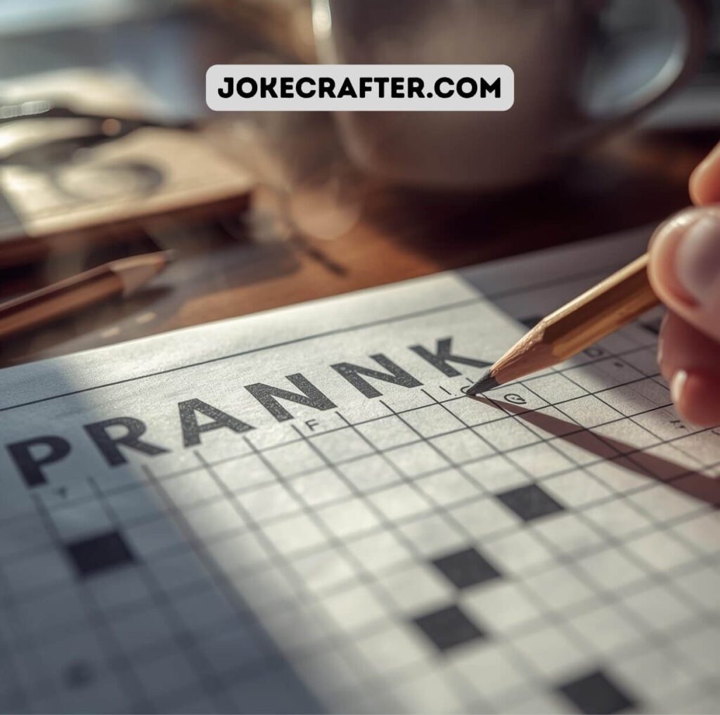 practical joke crossword practical joke crossword