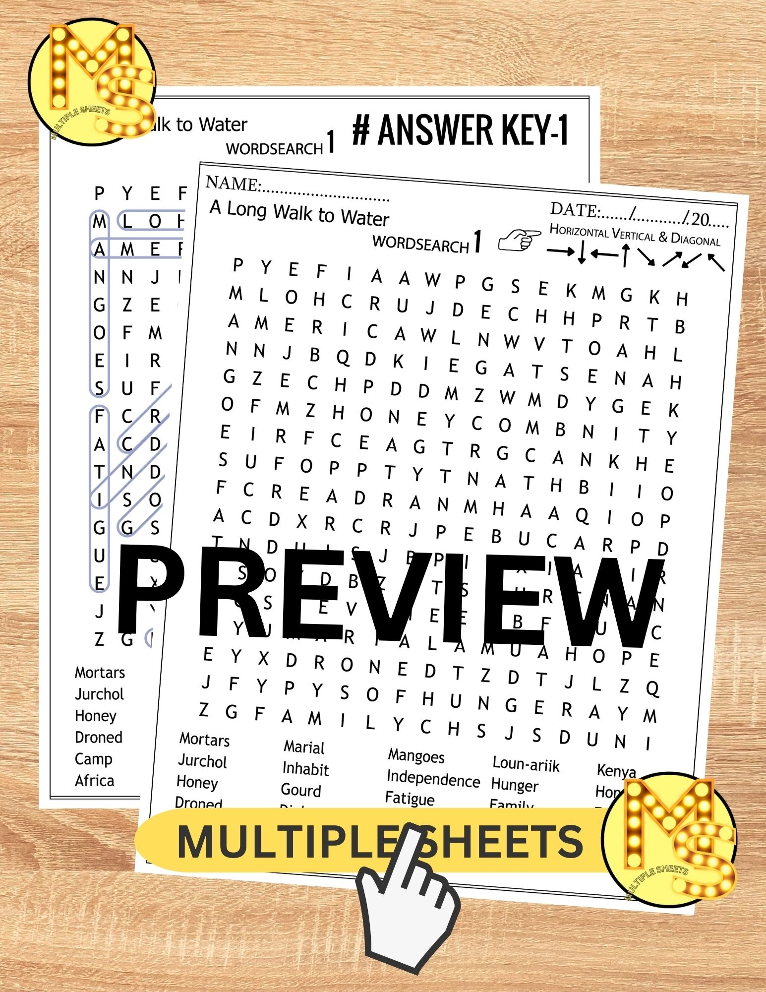 A Long Walk To Water Worksheets Crossword Word Scramble Word Search Made By Teachers A Long Walk To Water Worksheets Crossword Word Scramble Word Search Made By Teachers