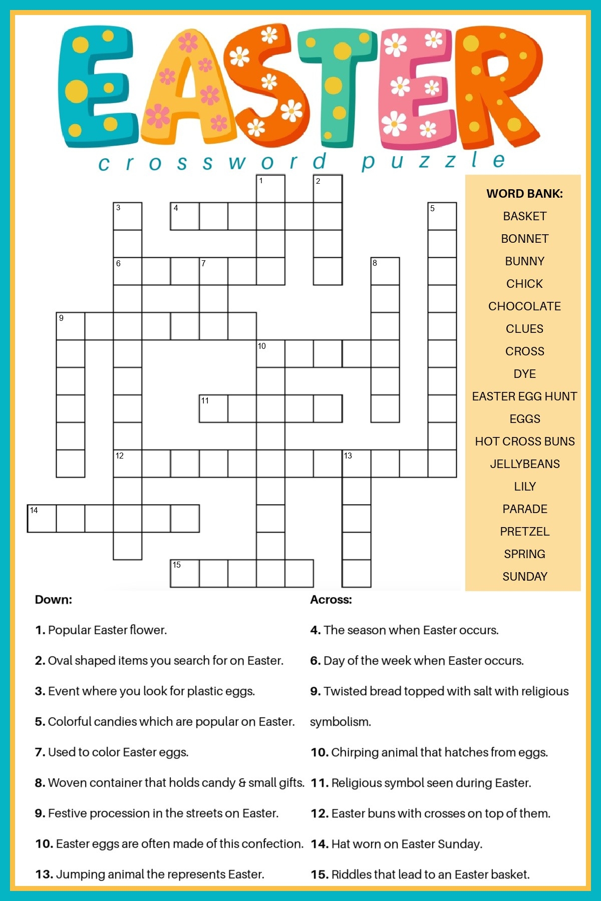 Adult Easter Crossword Puzzles Emma Crossword Puzzles Adult Easter Crossword Puzzles Emma Crossword Puzzles