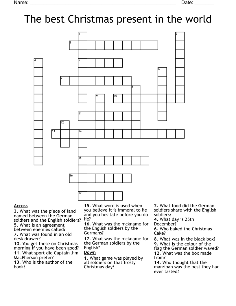 german pronoun crossword clue