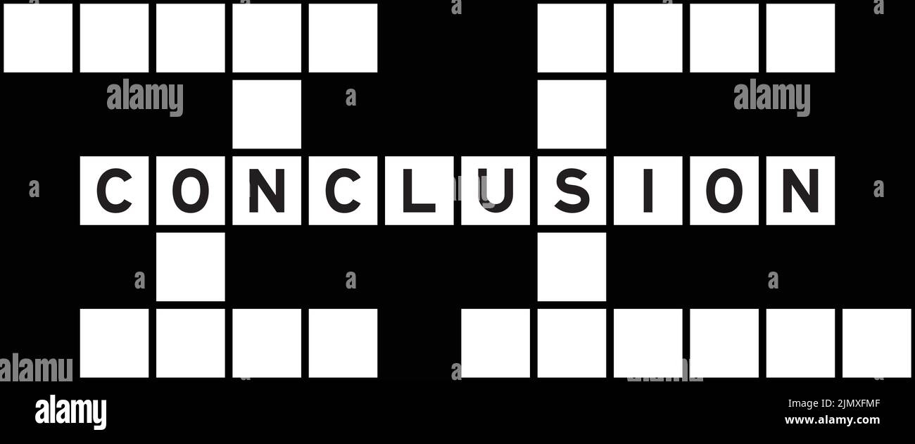 conclusion crossword puzzle clue
