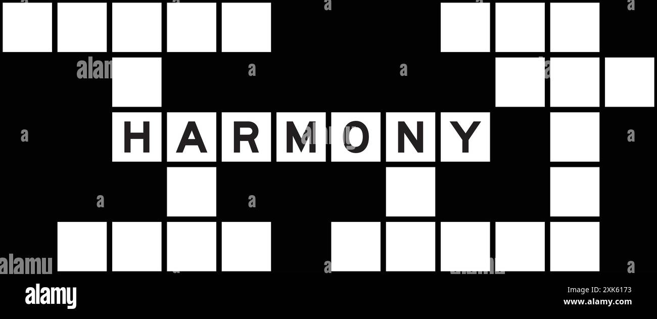 harmony crossword puzzle clue