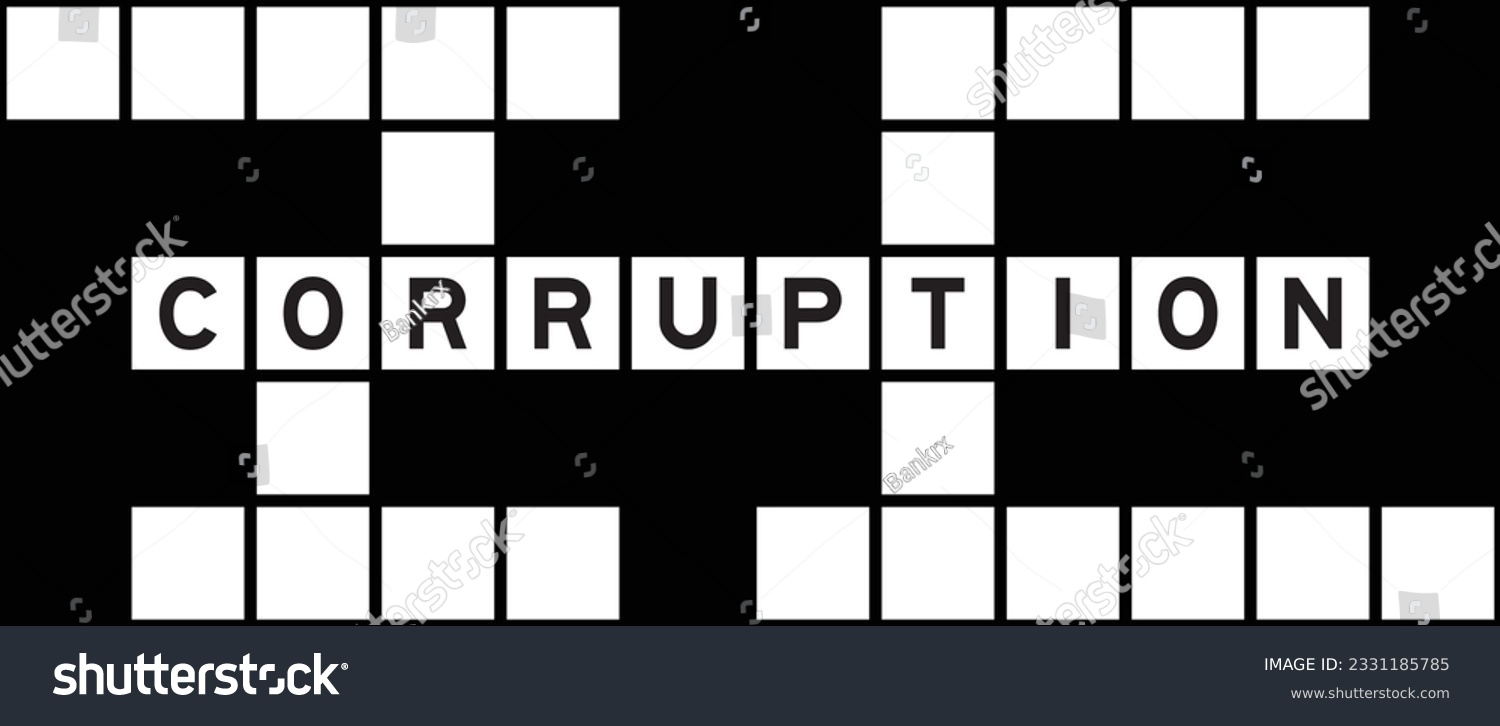 Alphabet Letter Word Corruption On Crossword Stock Vector Royalty Free 2331185785 Shutterstock Alphabet Letter Word Corruption On Crossword Stock Vector Royalty Free 2331185785 Shutterstock