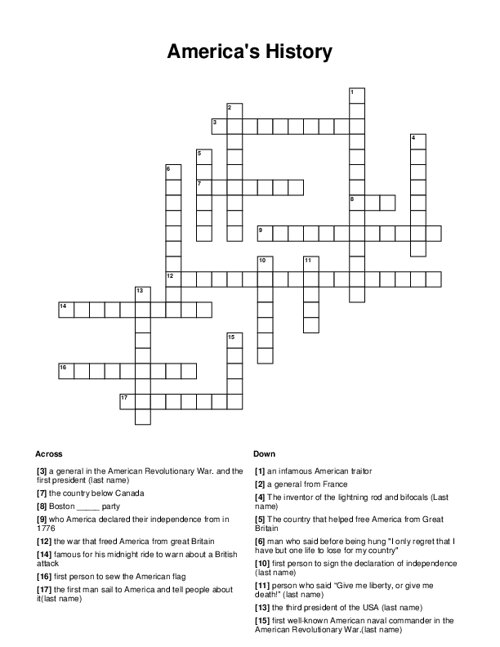 period of history crossword puzzle clue