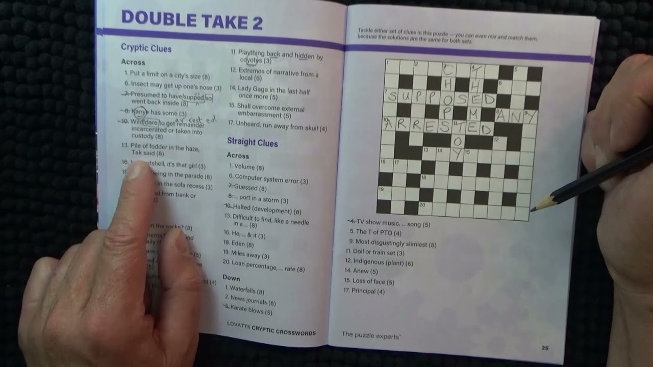 ASMR Whispering While Solving A Cryptic Crossword Puzzle Dual Clues ASMR Australian Accent YouTube