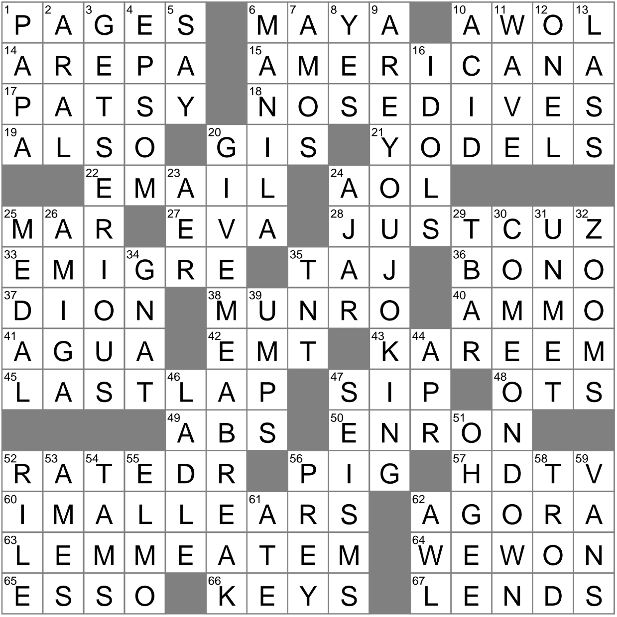 Asylum Seeker Perhaps Crossword Clue Archives LAXCrossword