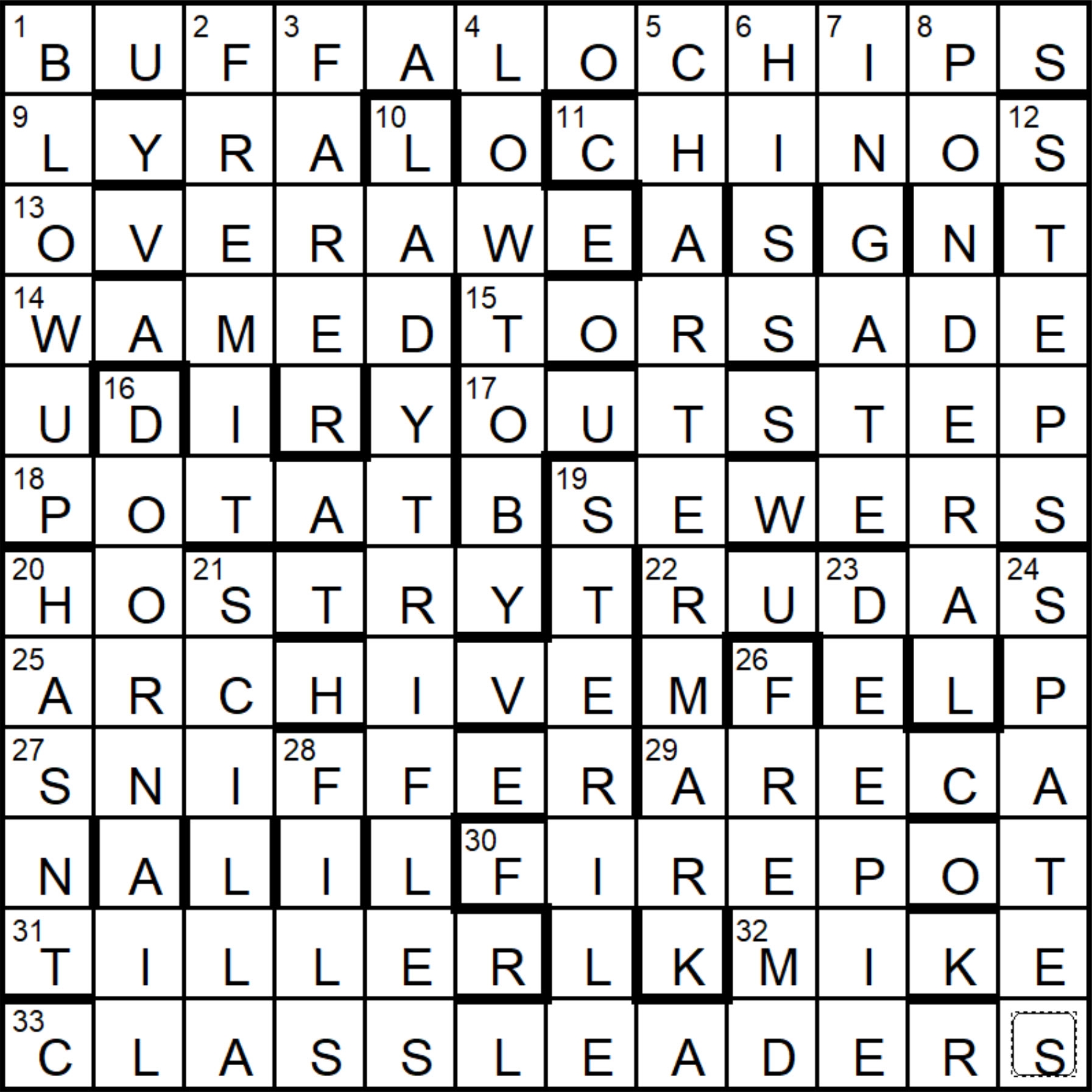 mooch crossword clue