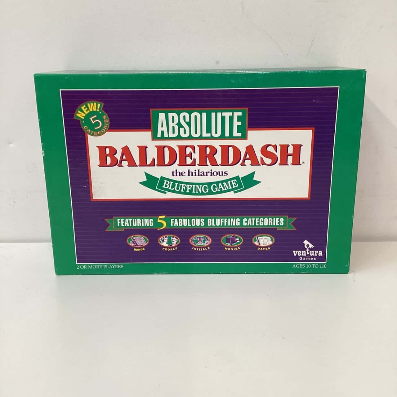 Balderdash Board Game Original Balderdash The Hilarious Bluffing Game 1995 Edition Balderdash Game