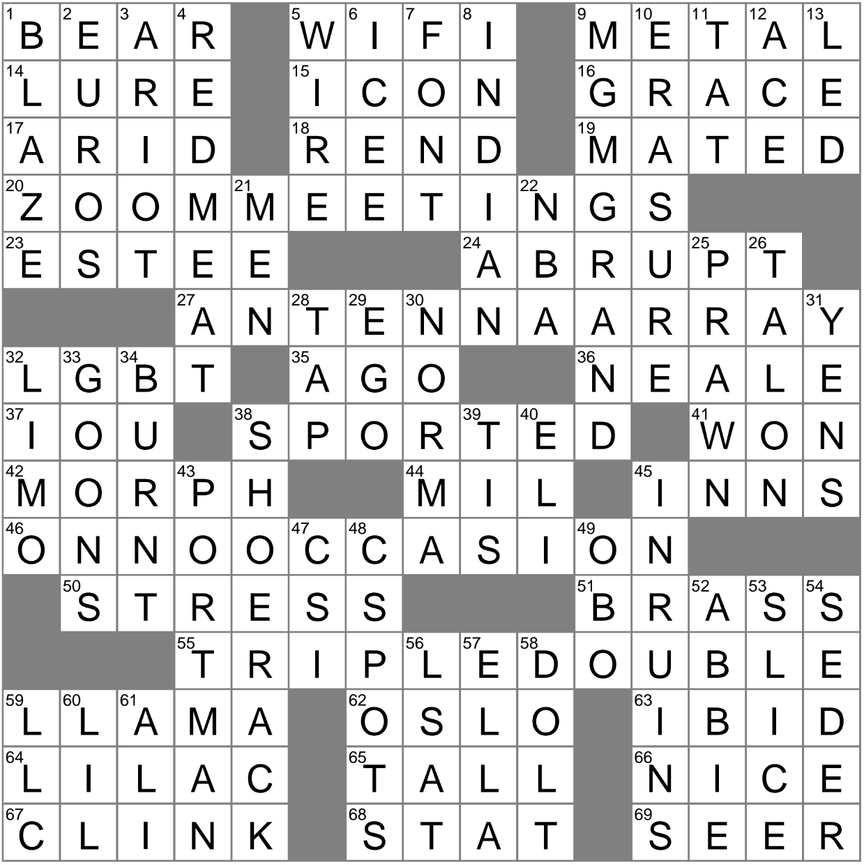 Before Now Crossword Clue Archives LAXCrossword Before Now Crossword Clue Archives LAXCrossword