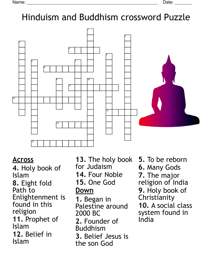 Belief Systems Crossword WordMint