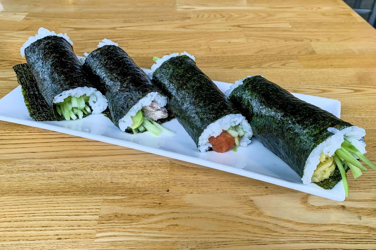 Best Hand Roll Bars To Try In Los Angeles Los Angeles Times