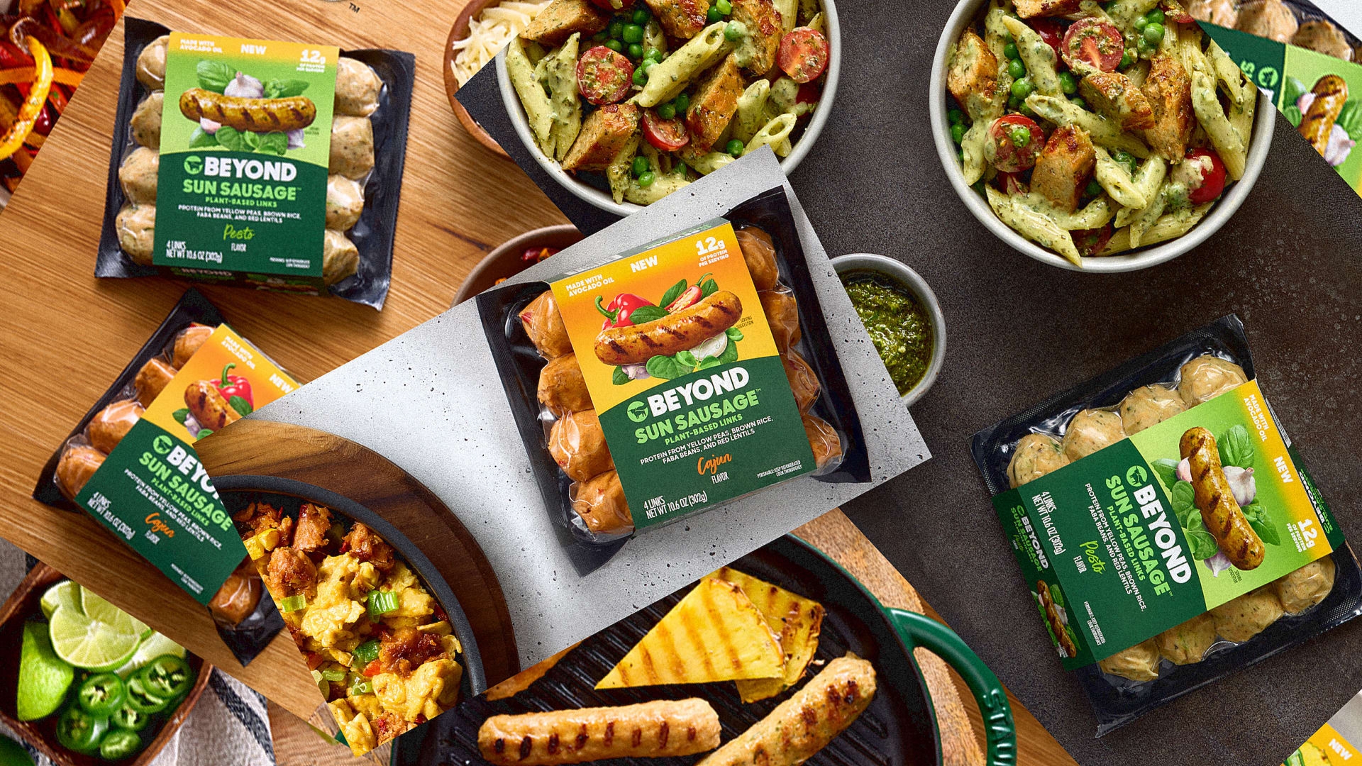 Beyond Meat s Newest Sausages Aren t Pretending To Be Meat Anymore Fast Company Beyond Meat s Newest Sausages Aren t Pretending To Be Meat Anymore Fast Company