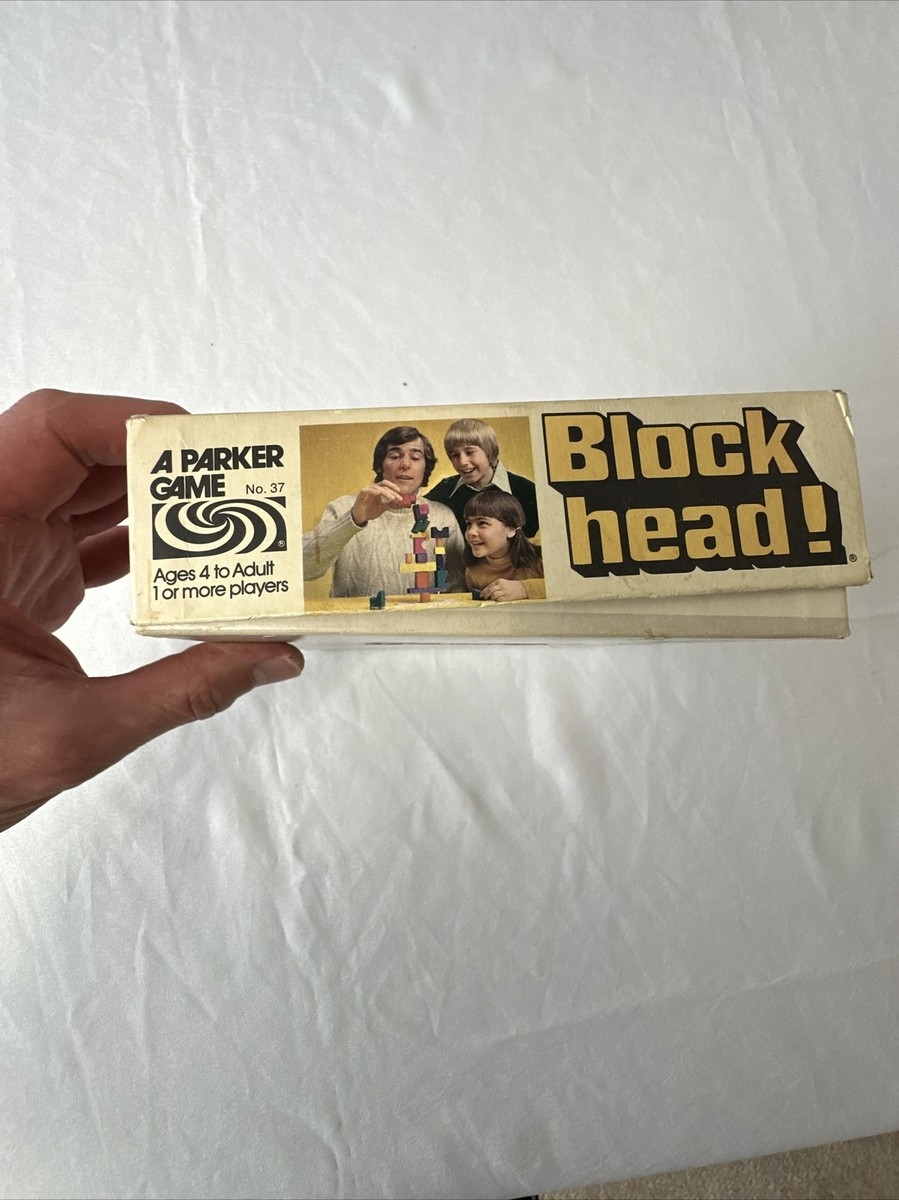 Blockhead Parker Brothers Board Game 1975 READ EBay Blockhead Parker Brothers Board Game 1975 READ EBay