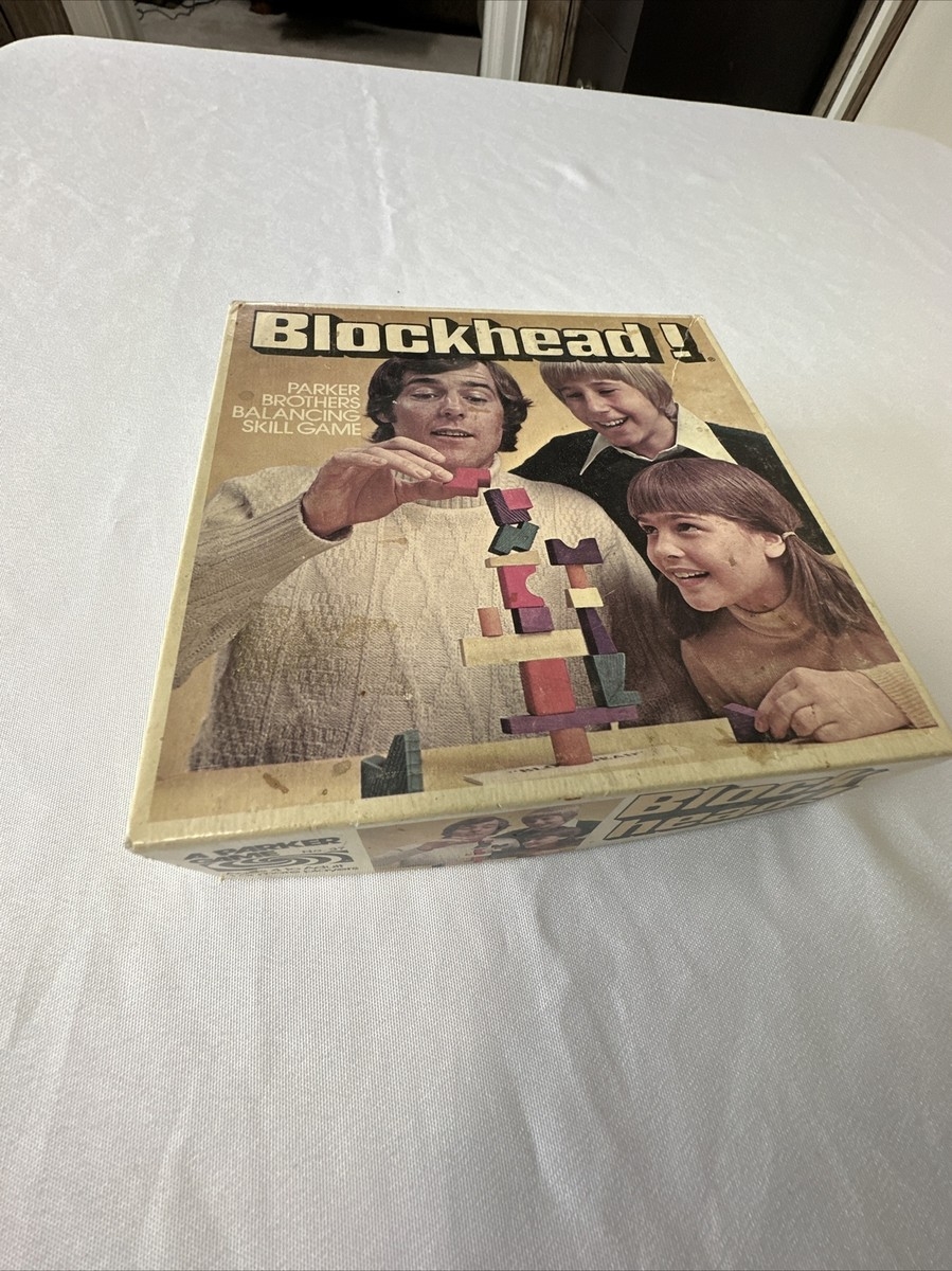 Blockhead Parker Brothers Board Game 1975 READ EBay Blockhead Parker Brothers Board Game 1975 READ EBay