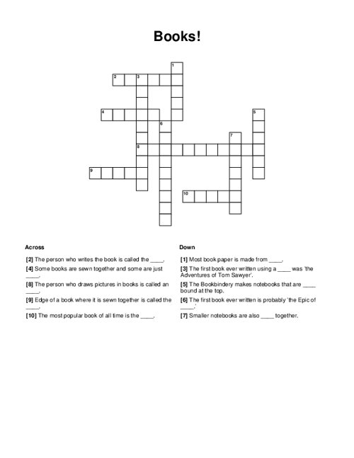 books about crossword puzzles