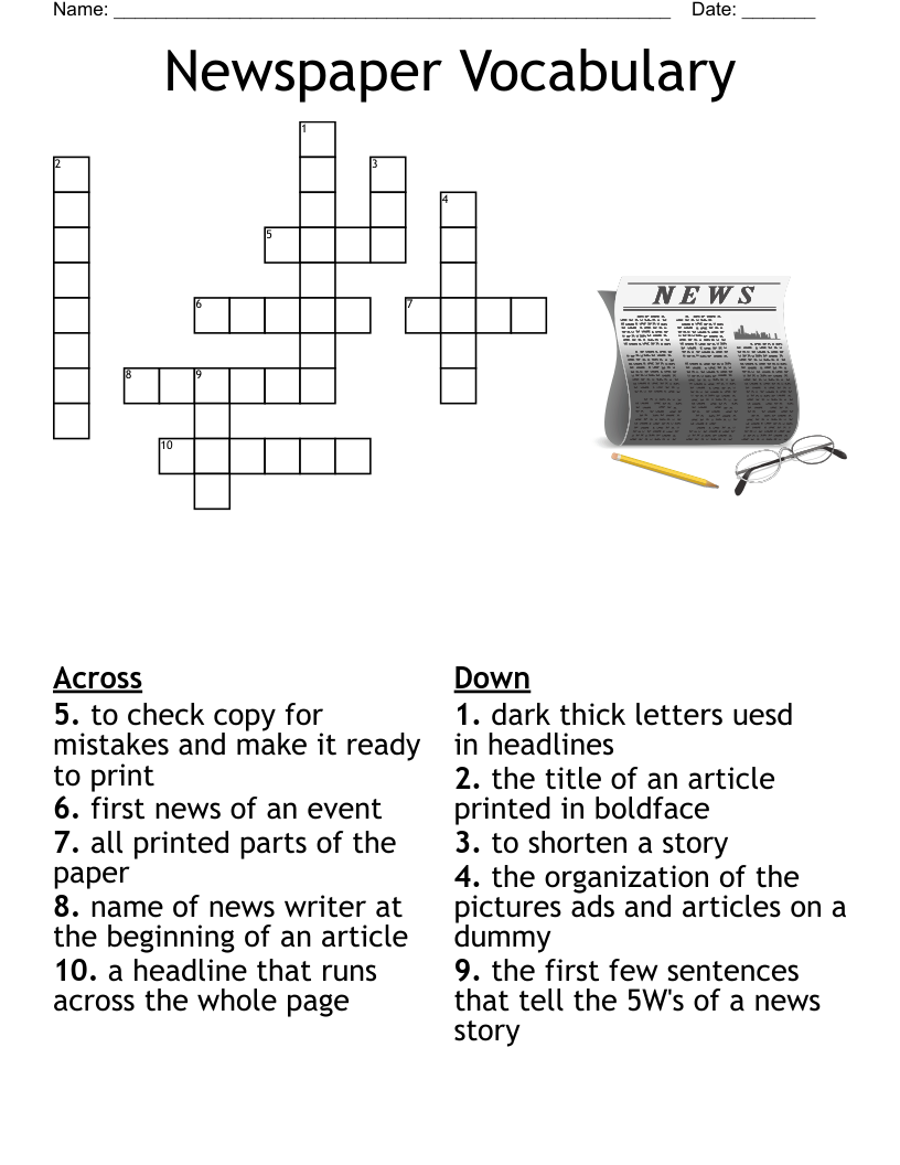 broadcast crossword clue