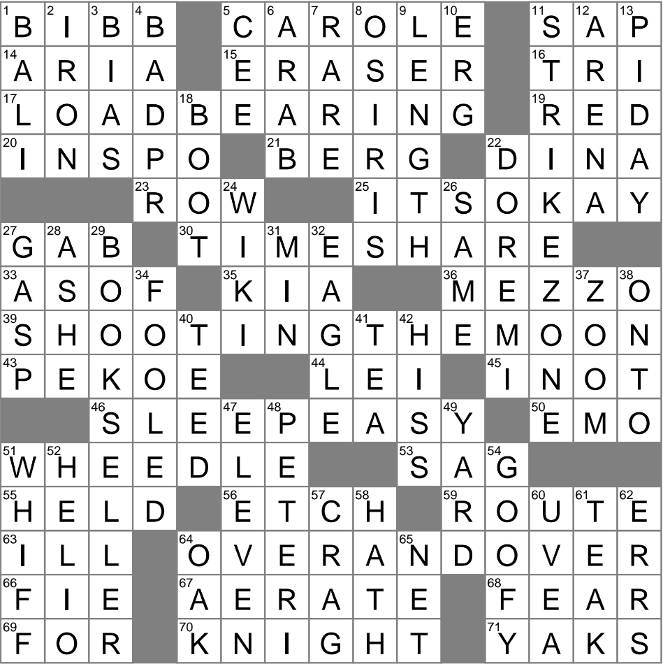 Cajole Crossword Clue Archives LAXCrossword