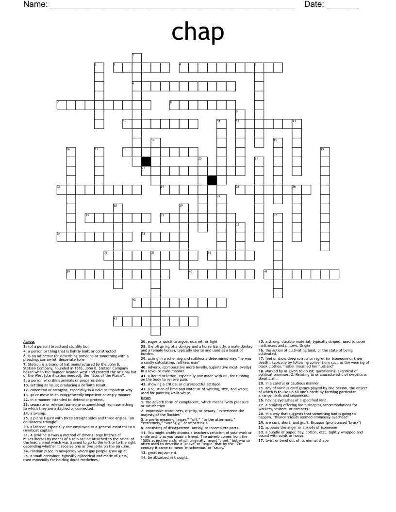 brusque crossword clue