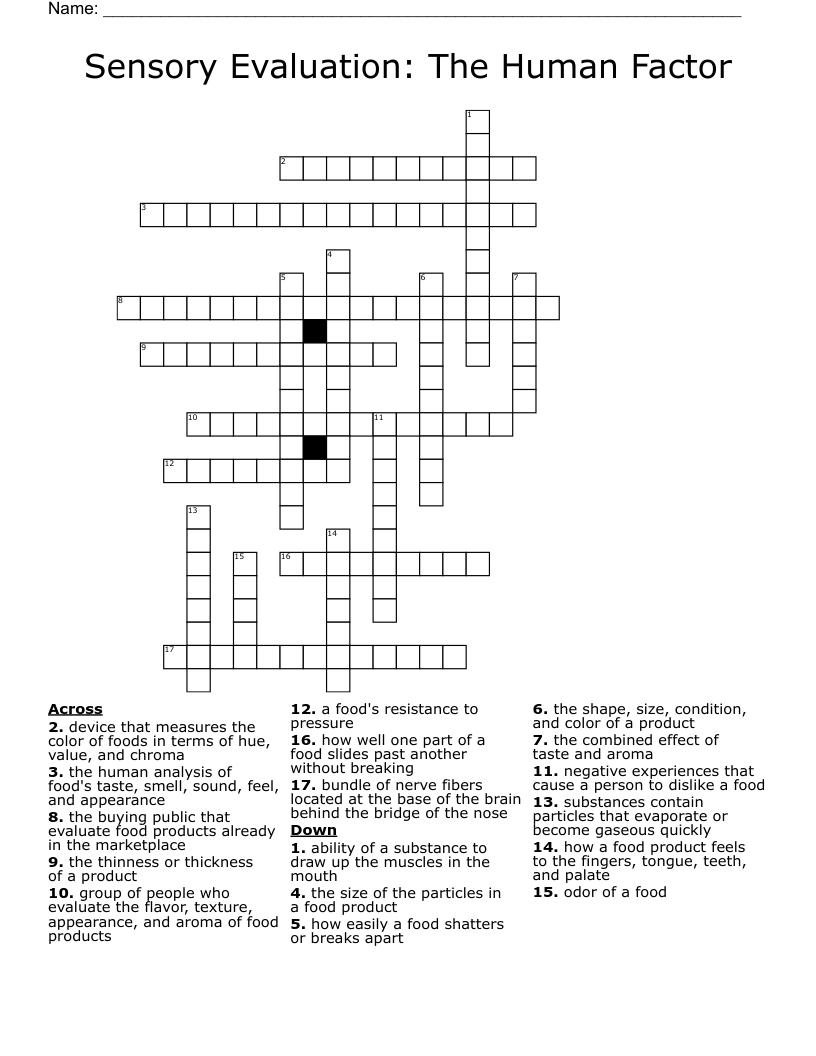 Chapter 6 Crossword WordMint