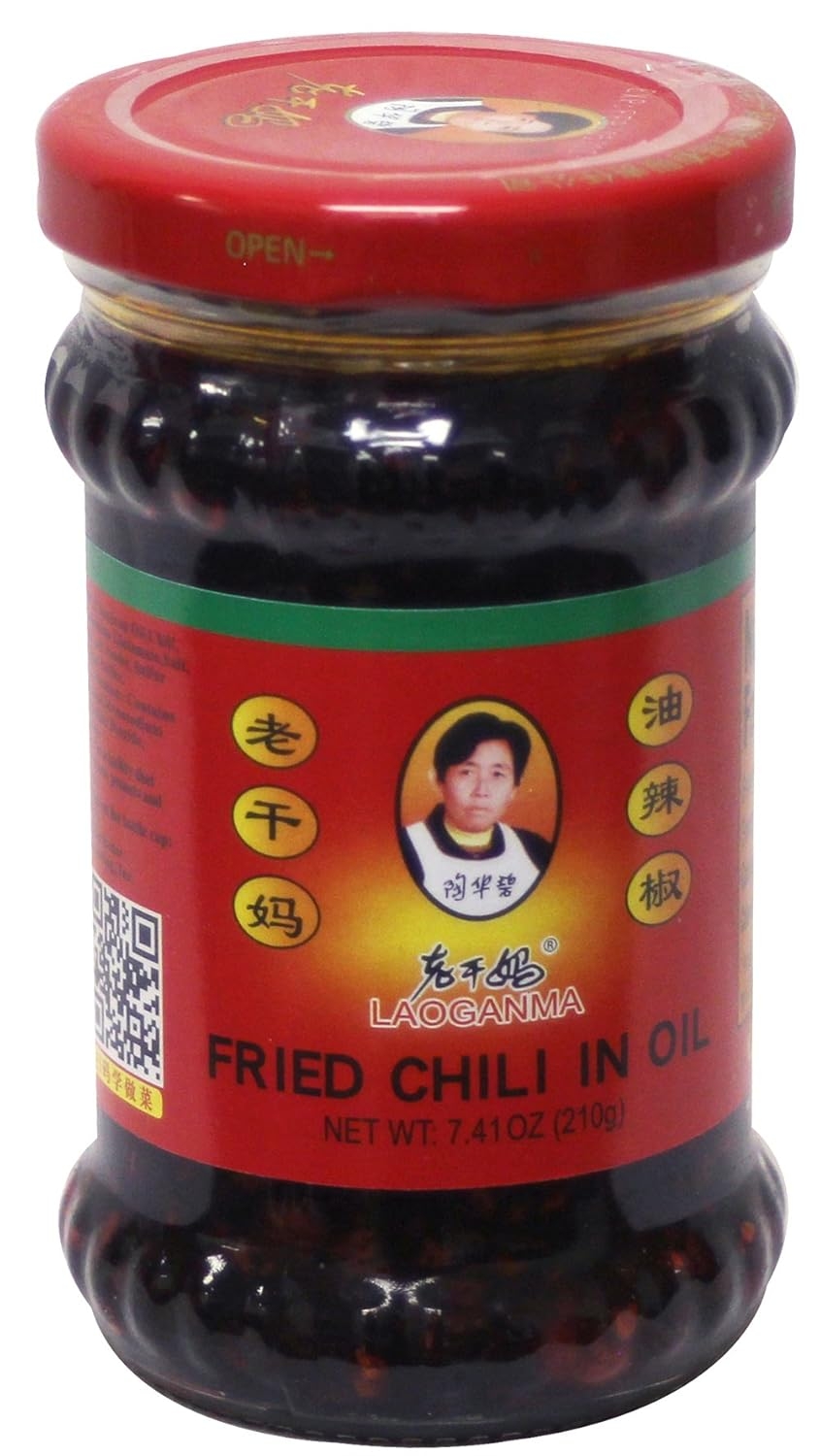 Chilli Crisp Laoganma Spicy Sauce Ban Fan Jiang 210g Crunchy Garlic Chili Oil