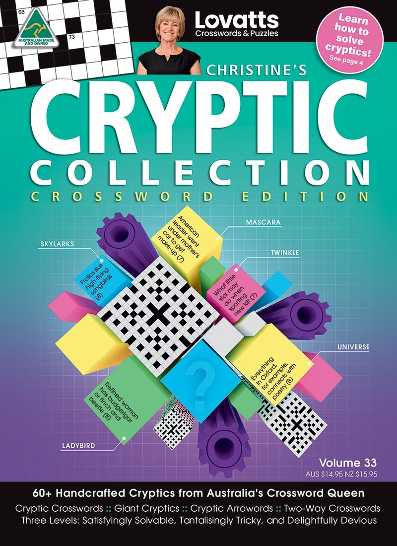 Christine s Cryptic Crossword Collection Magazine By Lovatts Christine s Cryptic Crossword Collection Magazine By Lovatts