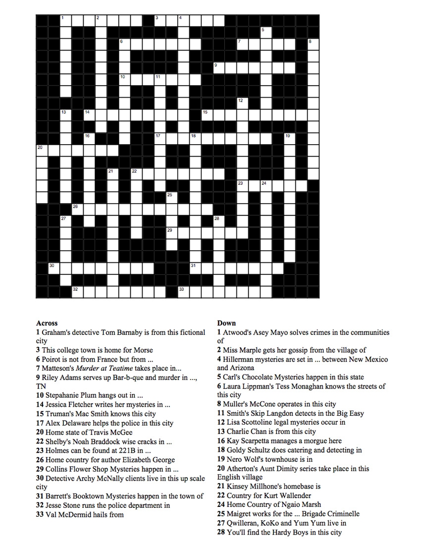 Cities States And Countries Of Mystery Crossword Puzzle Millie Mack s Blog