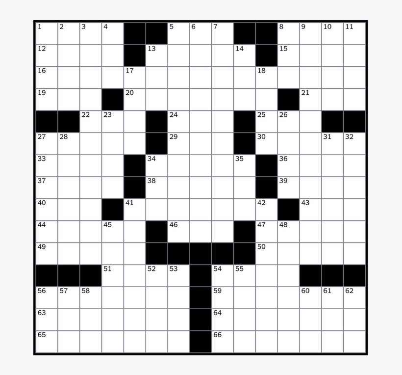 Clipart Crossword Puzzle Clue