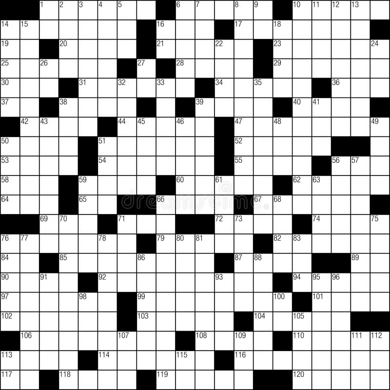 Clipart Crossword Puzzle Clue