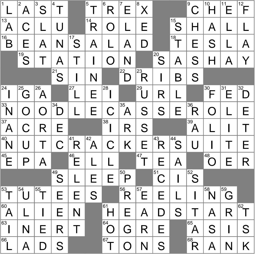 drive crossword clue